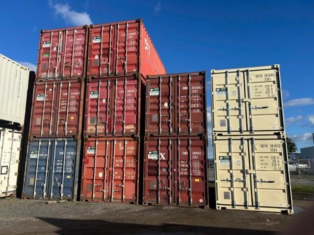 20ft shipping containers for hire at event sites